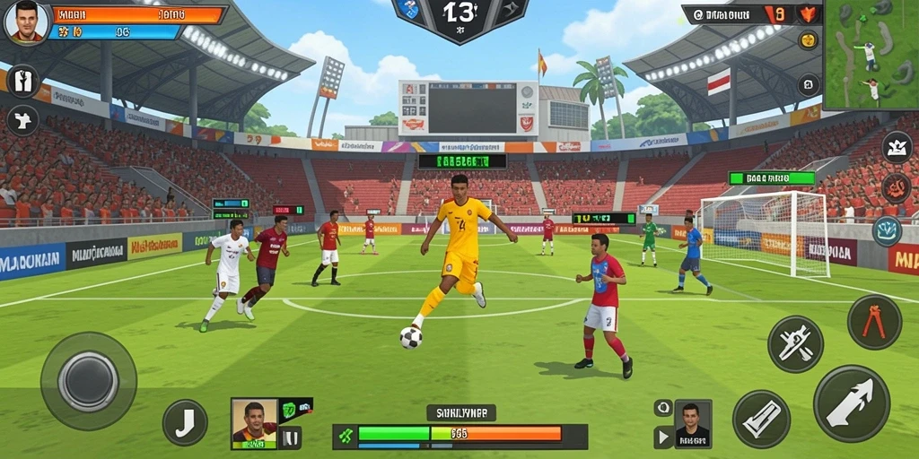 Berbagai mode permainan yang menantang dan seru.