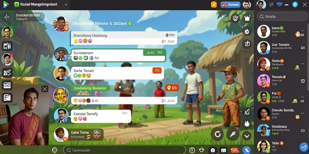 Gambar yang menunjukkan mode multiplayer yang seru.