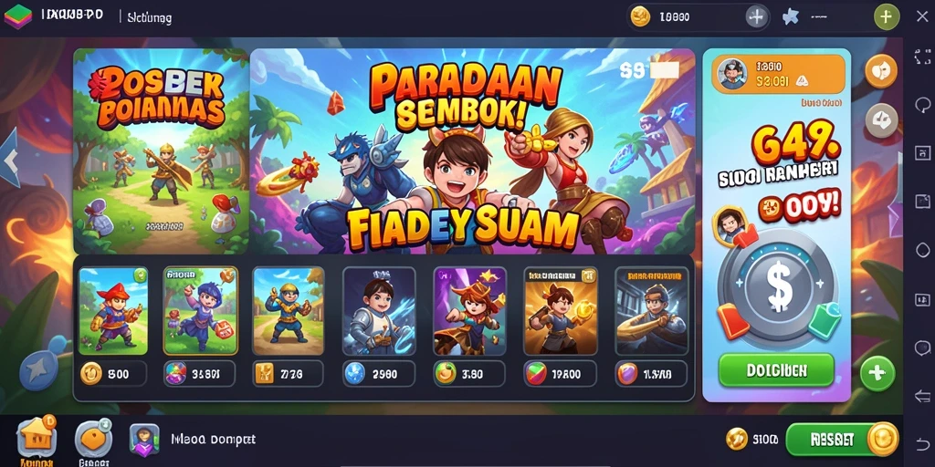 Hadiah menarik menunggu Anda setelah menyelesaikan misi.