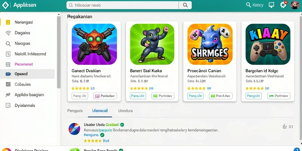 Beragam karakter yang siap dimainkan.