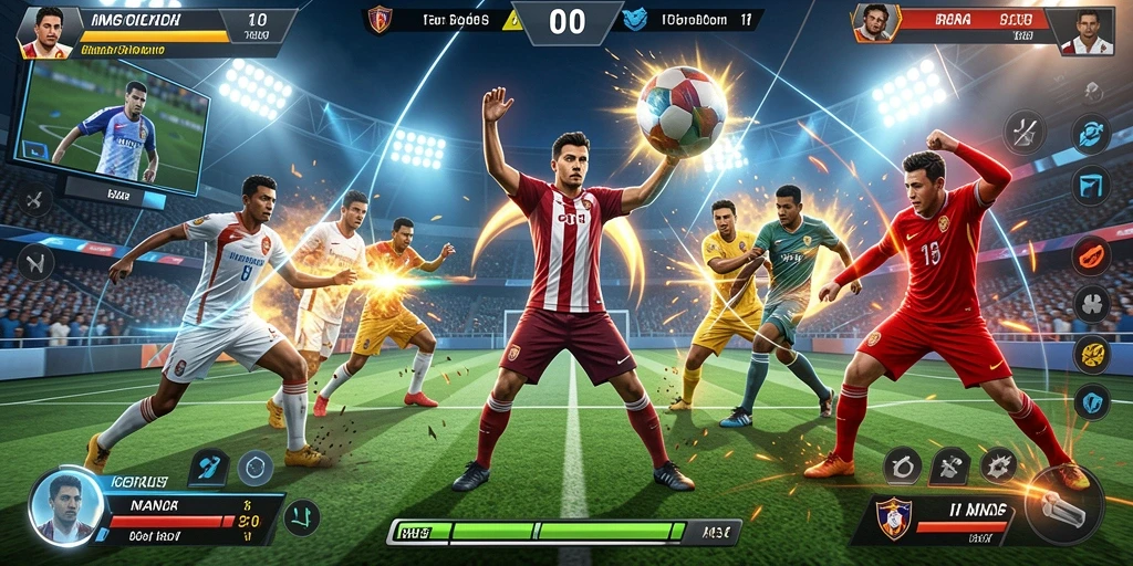 Aksi seru dalam mode multiplayer bersama teman.