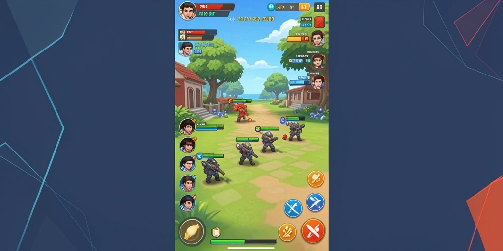 Momen seru dalam permainan multiplayer.