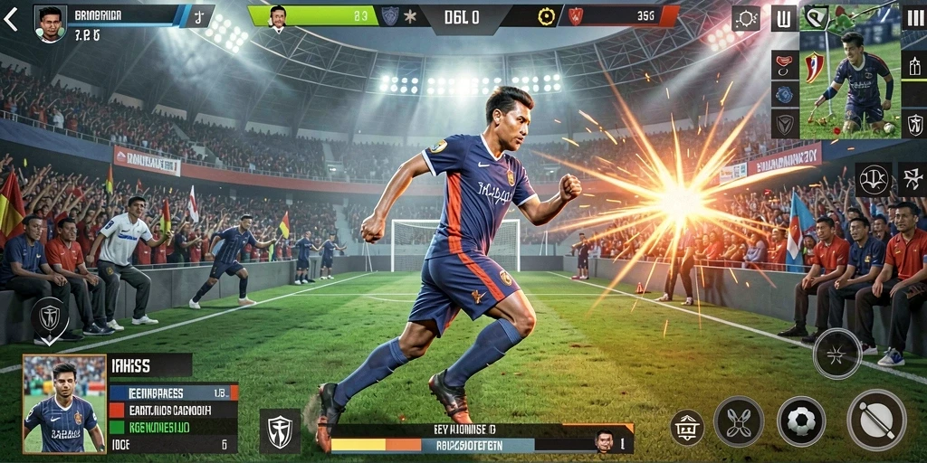 Berbagai tantangan menarik menanti di setiap level.