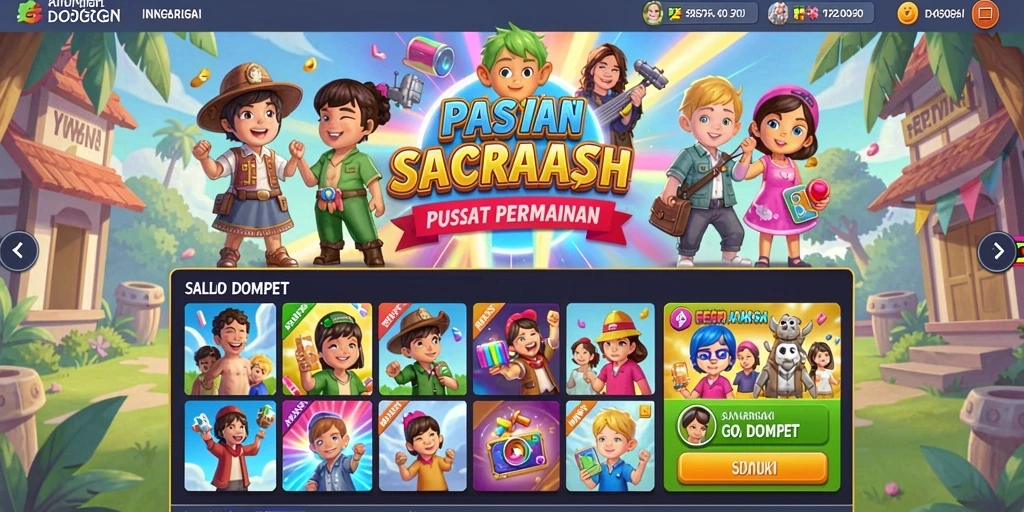 Mode multiplayer yang memungkinkan kompetisi seru.